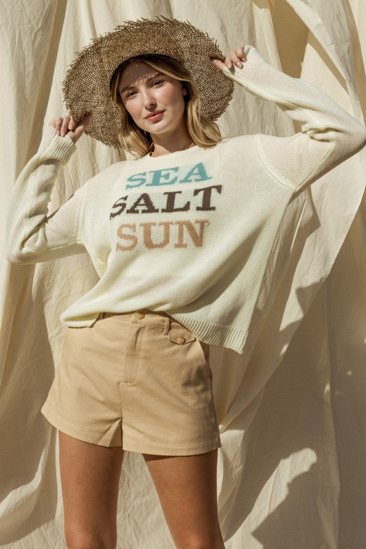 Sea Salt Sun Summer Sweater