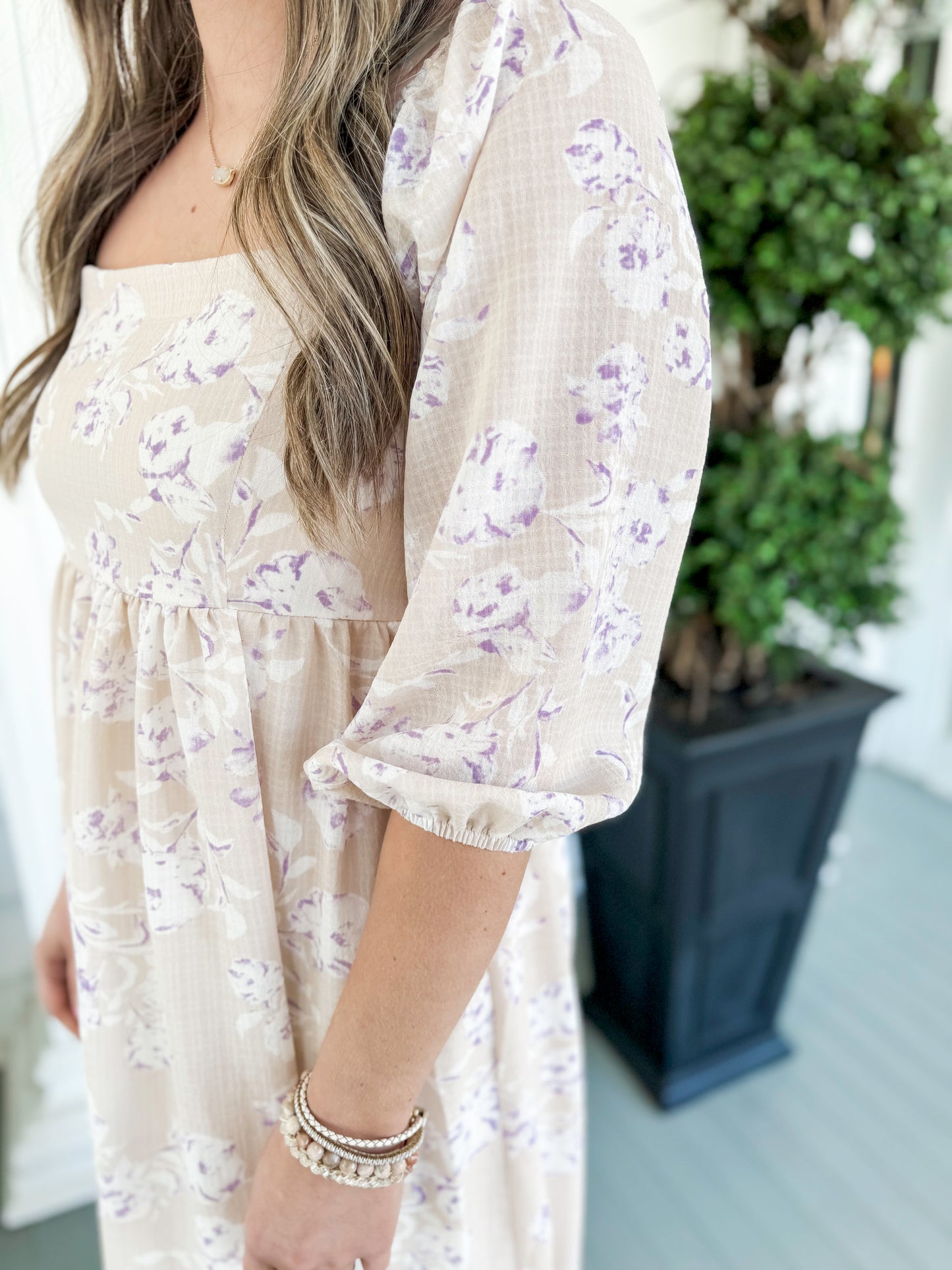 Half Of Forever Pink And Purple Floral Maxi Dress